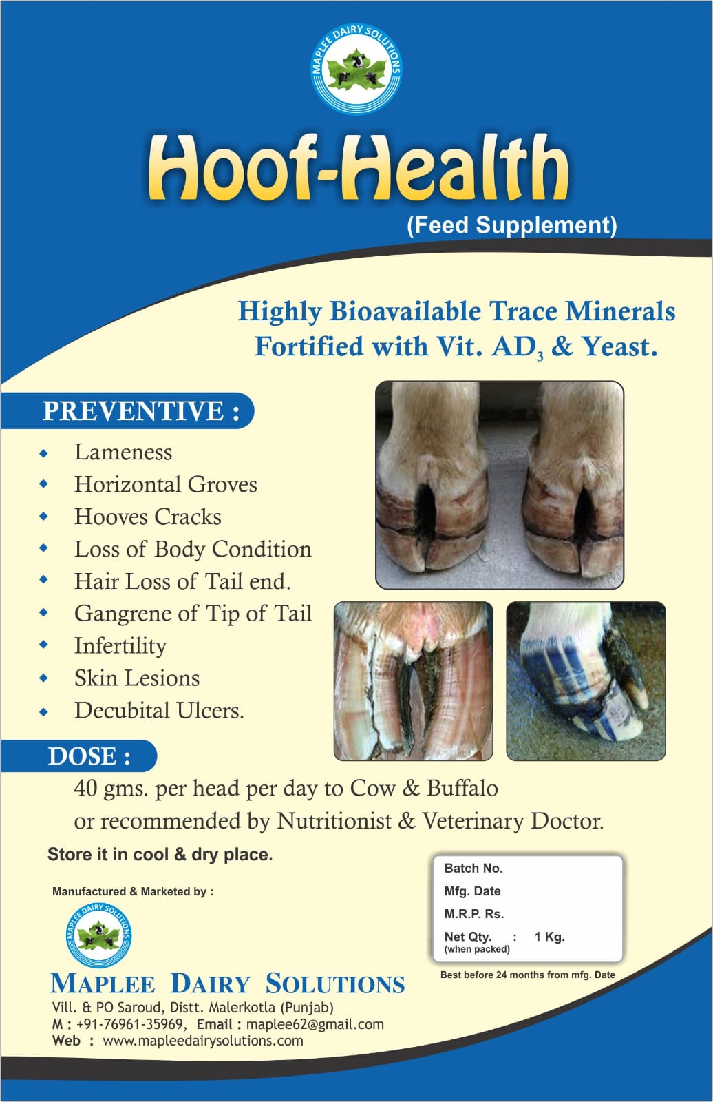 SUPP-Hooves Health